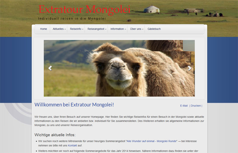 Extratour Mongolei